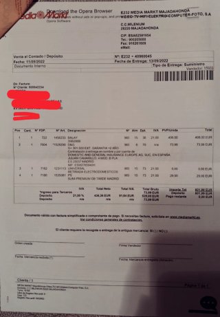 Secadora Balay 8kg - 6 meses de uso