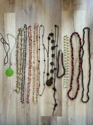 Lote de collares artesanales