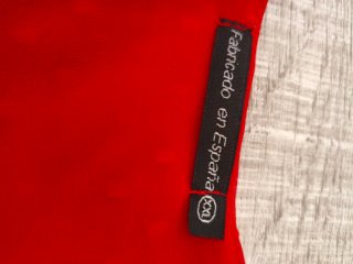 Blusa roja con forro