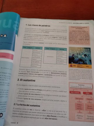 Lengua castellana y literatura 1, Le Bachillerato