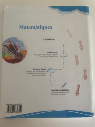 Matemàtiques 1r Batxillerat
