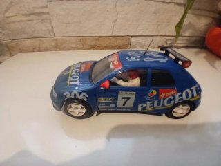 Coche Slot Peugeot 306 Ninco Azul scalextric slot