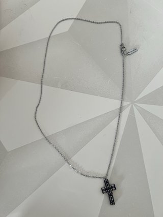 Boccadamo Collana Croce Uomo Argento