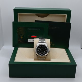 Rolex Air-King 40mm Acero Negro