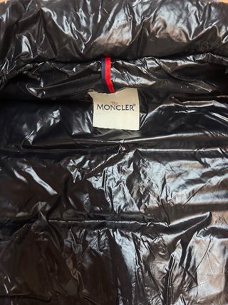 Chaleco Moncler Acolchado Negro