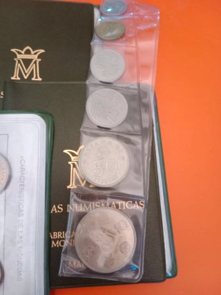 Lote monedas España