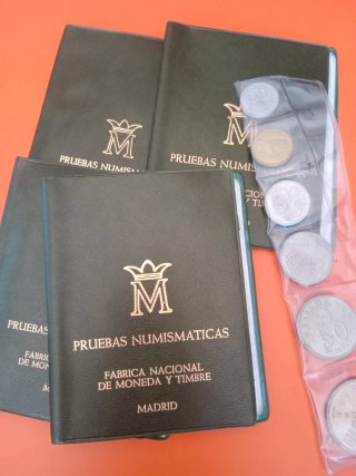 Lote monedas España