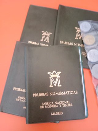Lote monedas España