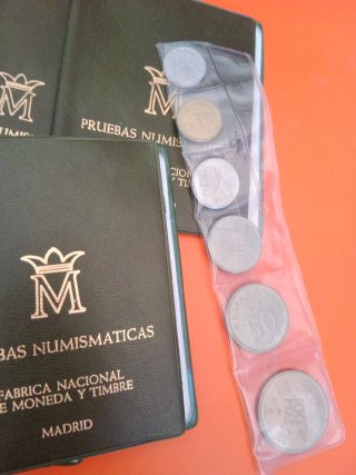 Lote monedas España