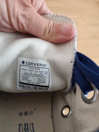 Converse Talla 40 Azul