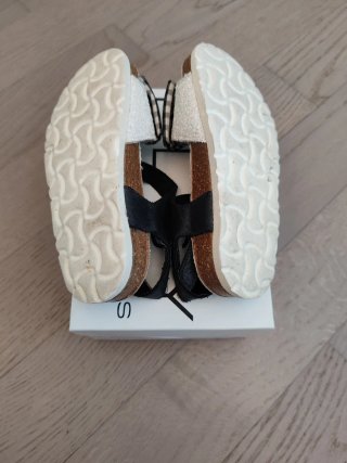 Sandali bimba ELSY tg. 28 neri fiocco
