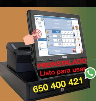 Tpv pack táctil con software