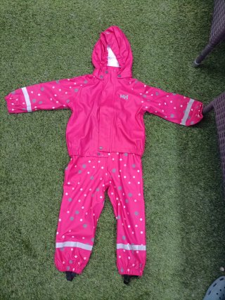 Chubasquero Helly Hansen Talla 98/3 Rosa
