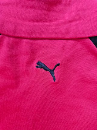 Chaqueta Chándal Puma Vintage Roja/Negra Talla