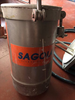 Tanque Presión Industrial Sagola 6110 Inox