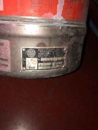 Tanque Presión Industrial Sagola 6110 Inox