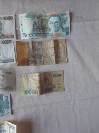 20 Banconote Brasile Nuove + 3 Usate