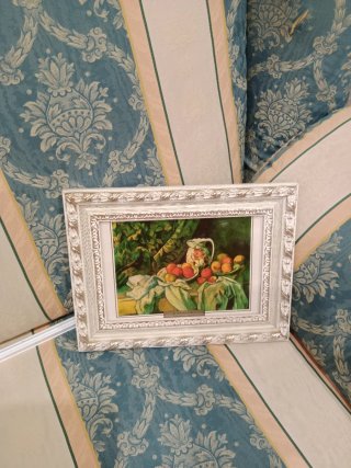 Cuadro decorativo dorado y verde azulado 30 todos