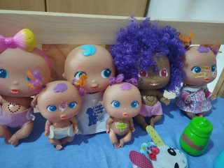 Lote The Bellies Muñecas y Accesorios