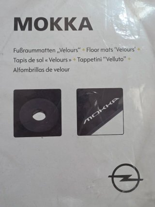 Alfombrillas Opel Mokka originales y nuevas!