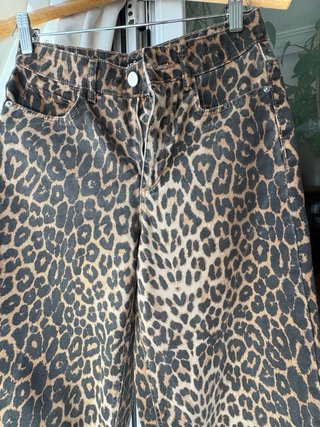 Pantalones Zara Estampado Animal Mujer XS