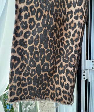 Pantalones Zara Estampado Animal Mujer XS