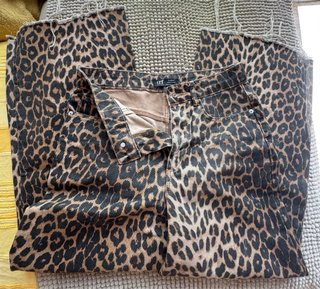 Pantalones Zara Estampado Animal Mujer XS