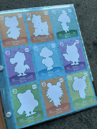 Álbum Coleccionista Cartas Animal Crossing Amiibo