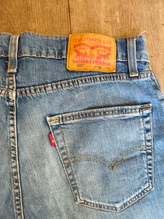 Levi's 502™ Regular Taper Cut-off Jeans mini short