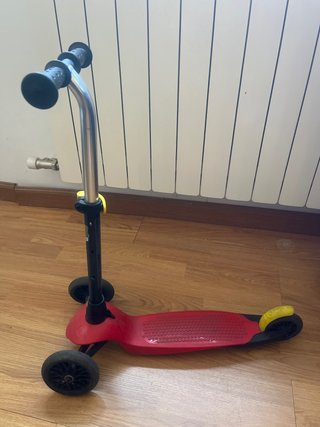 Patinete 3 Ruedas Decathlon Rojo