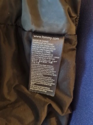 Chaqueta Bomber Tommy Hilfiger Azul