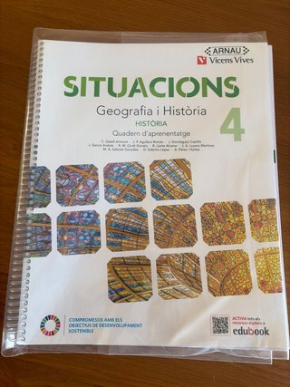 Situacions 4. Geografia i Història. Quadern d'a...