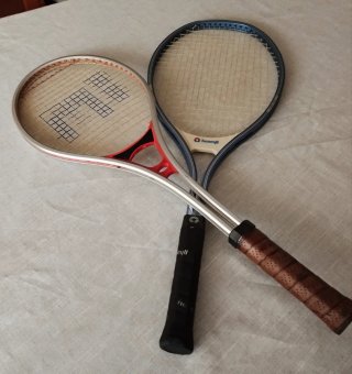 Raqueta de tenis vintage Honeyll