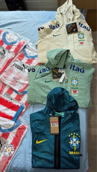 Chaqueta Rompe Viento Brasil Nike Gore-Tex Talla M
