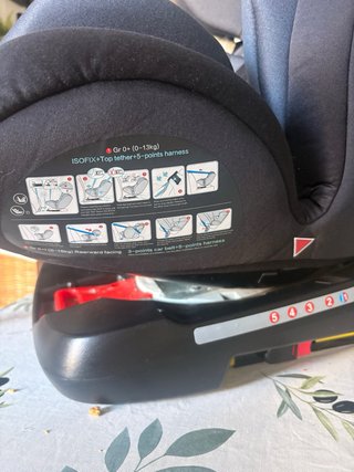 Silla coche Kikkaboo 0+ 1 2 3