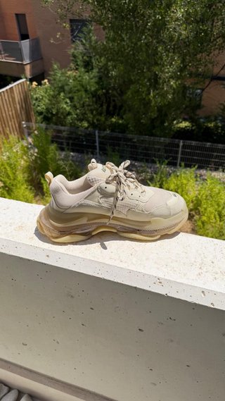 Zapatillas Balenciaga Triple S Beige/Marrón