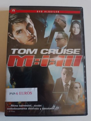 DVD Misión Imposible III Tom Cruise