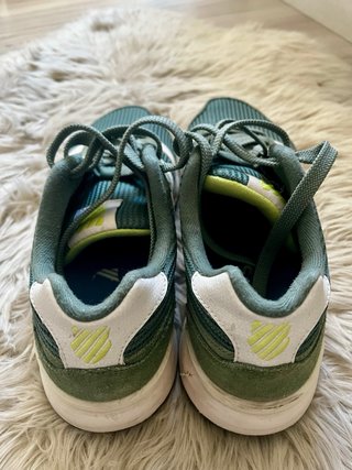 Zapatillas K-Swiss Hombre Verde y Blanco