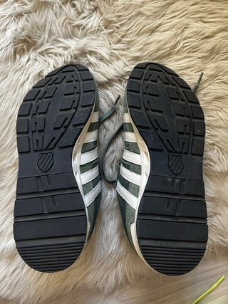 Zapatillas K-Swiss Hombre Verde y Blanco