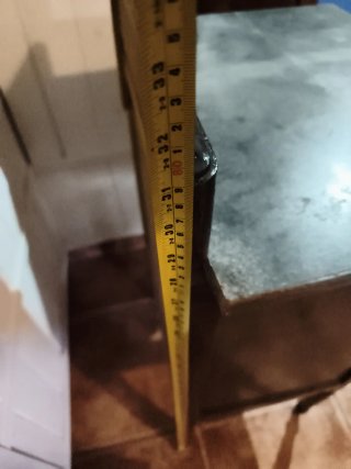 Mesita de noche antigua mármol