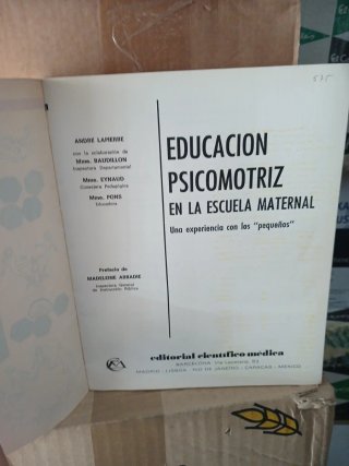 Educación psicomotriz y actividades físicas.
