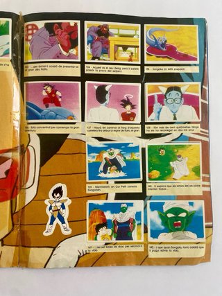Álbum cromos Dragon Ball Z Panini Club Super 3