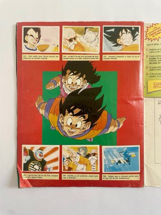 Álbum cromos Dragon Ball Z Panini Club Super 3