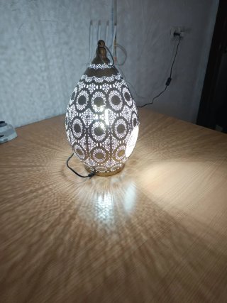 Lámpara Decorativa Ornamental Metal