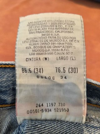 Pantalón Levi's Vintage Azul