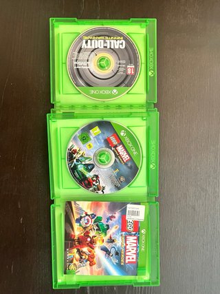 JuegoXbox One Call of Duty y marvel lego