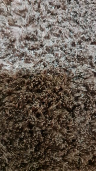 2 Alfombras Marrones para Pie de Cama 120x60 cm