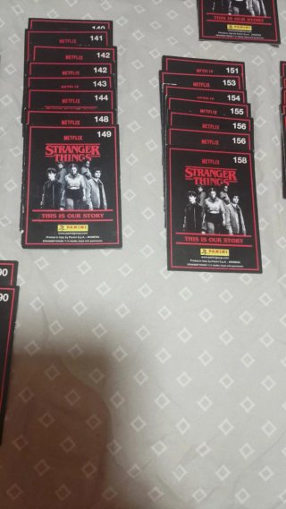 Colección Cartas Stranger Things Panini