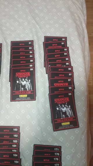 Colección Cartas Stranger Things Panini