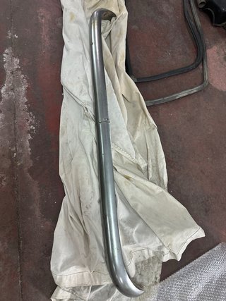Paragolpes Simca 1000 Cromado y corto nuevo y perf